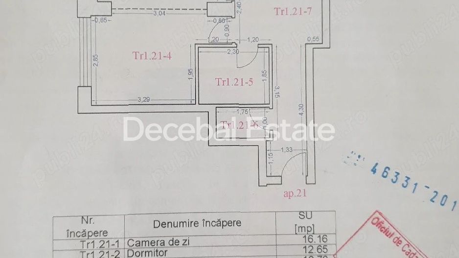 Apartament 3 camere  75 mp anul 2019 Pallady - Poză 7
