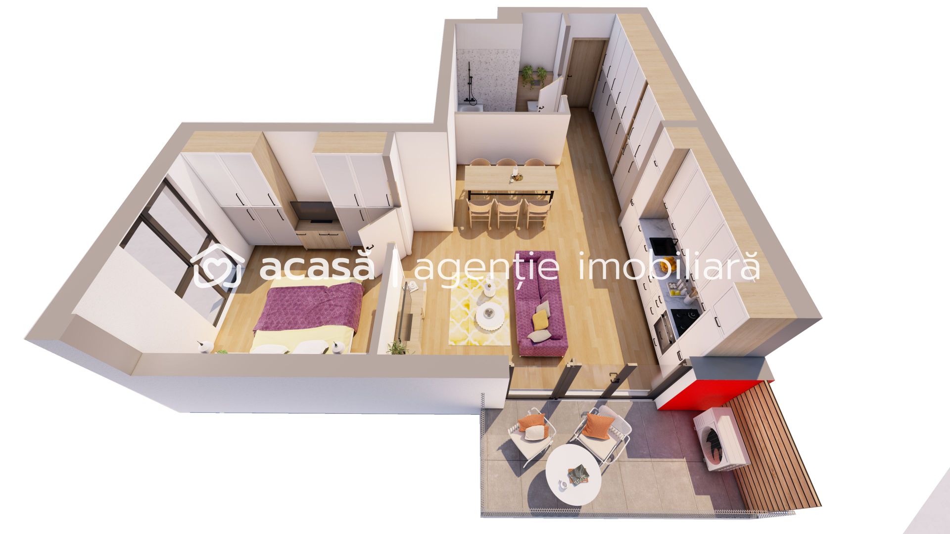 Apartament ARED Premium 2 Camere - Mobilat & Utilat - COMISION 0% - Poză 8