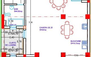 4 camere Domenii - Turda ( loc parcare -2015 ) - Poză 3