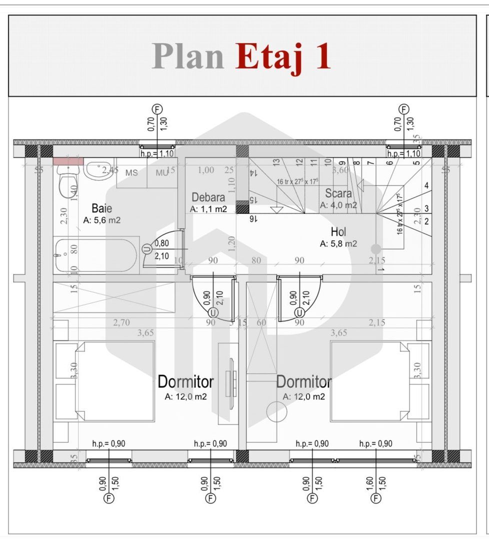 Casa - 4 Camere - 119mpu + Gradina - Cristian - Dezvoltator- La cheie - Poză 3
