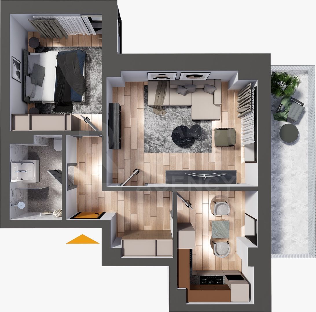 Vânzare, apartament, 2 camere, Iași - Poză 1