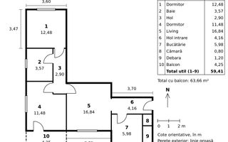 Apartament cu 3 camere de inchiriat – Calea Giulesti - Poză 6