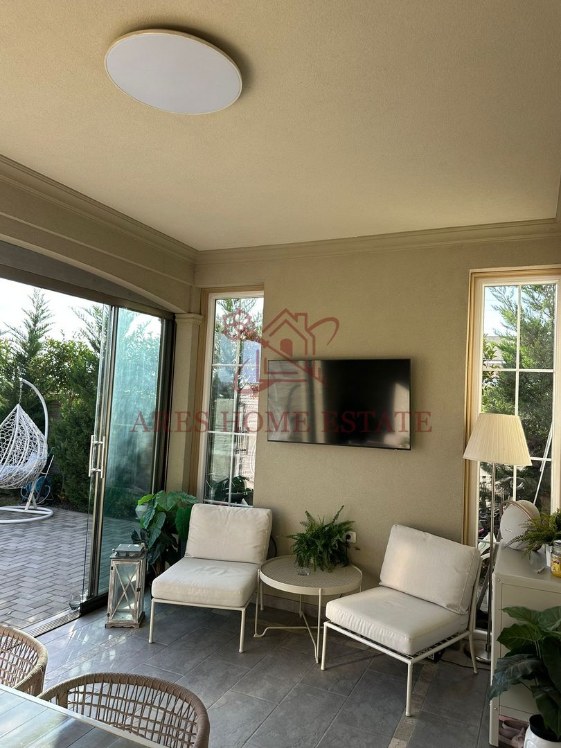 Casa in stil mediteranean, ultrafinisată 5 camere, 3 bai + curte. - Poză 17