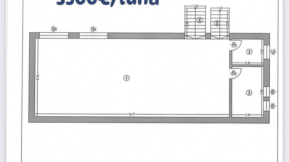 Spatiu Comercial spre chirie - cu iesire la lac- Snagov - Poză 3