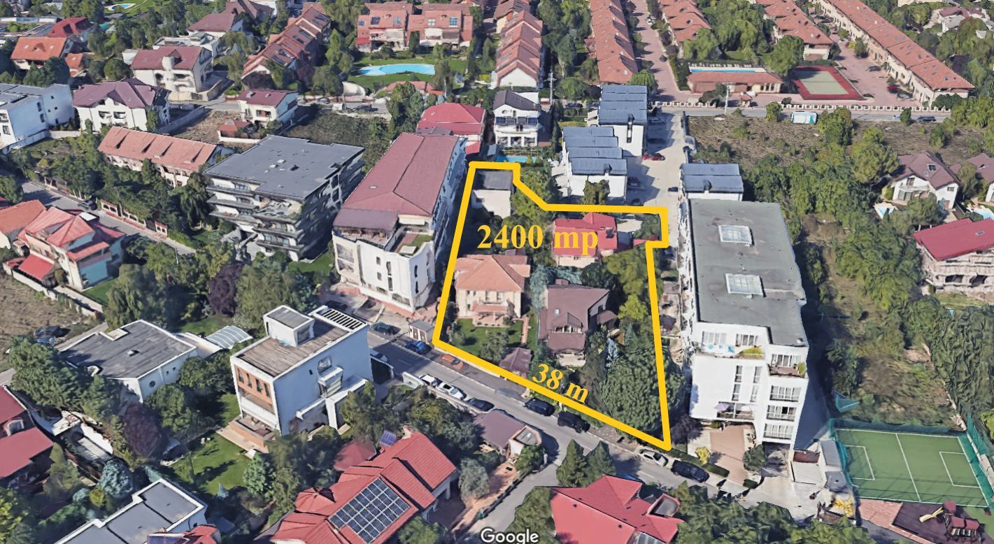 Teren Zona Iancu Nicolae | 2.400 m² | Deschidere 38 m | - Poză 1