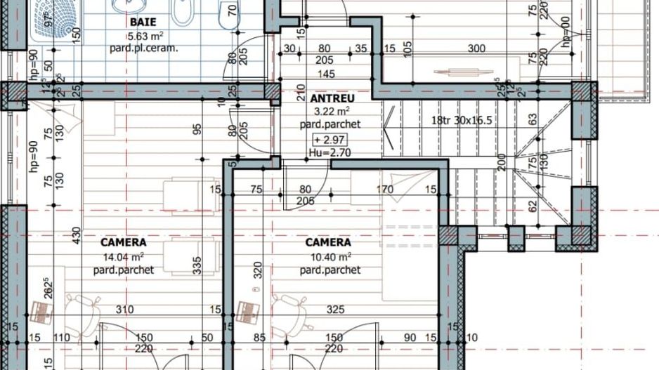 Casa 4 camere,4 bai,200mp,830mp teren,80mp terasa,0%comision - Poză 8