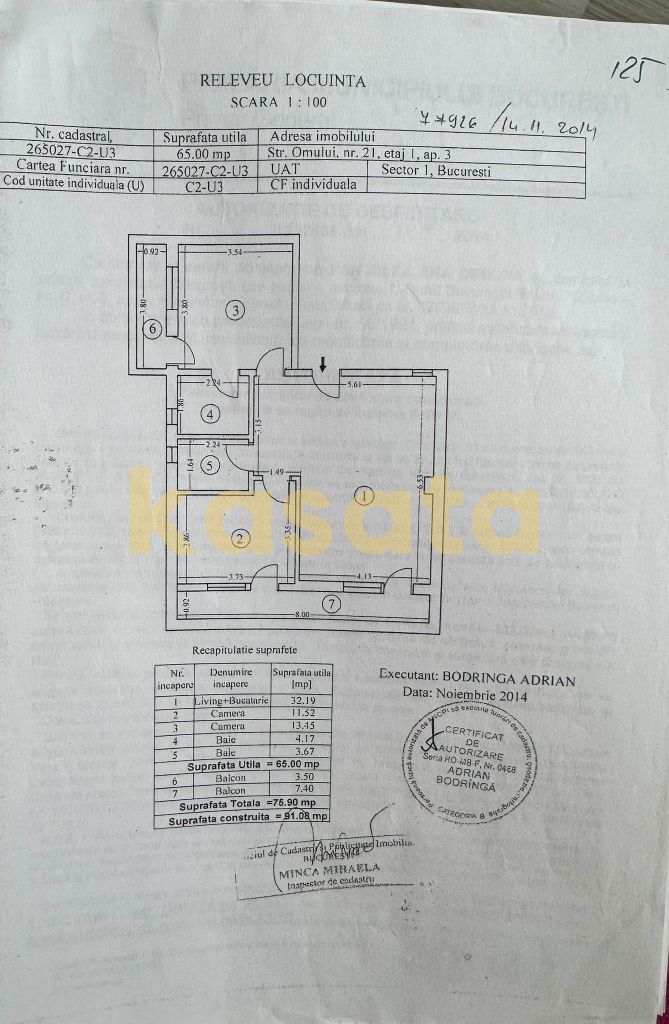 Apartament spațios cu 3 camere de închiriat în Dămăroaia - Poză 7