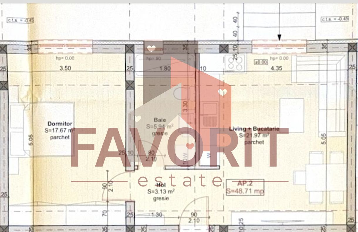 Etaj 2. Finisaje superioare. Pozitie excelenta. - Schiță 10