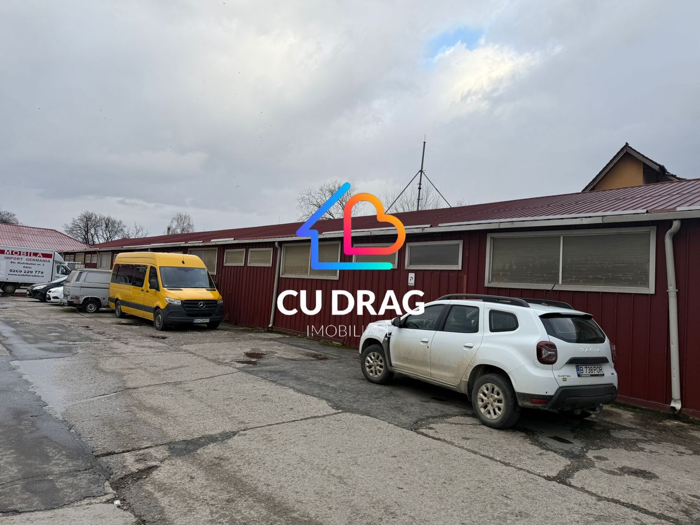 Hale de depozitare Str  Distributiei Sibiu -3 euro /mp - Poză 3