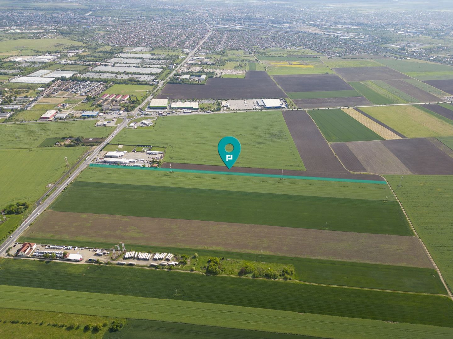 Teren 16.575 mp Arad / Şoseaua DN79 - Poză 1