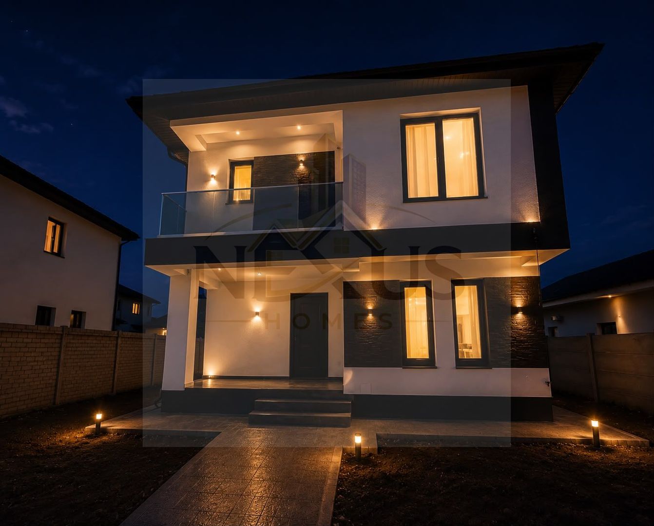 Comuna Berceni - 5 cam - 128 mp utili - Terasa - Finisaje la alegere - Poză 1