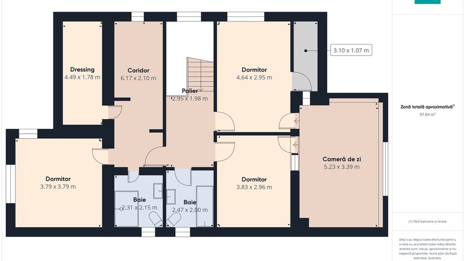 Casă individuală elegantă în Moșnița Nouă - Poză 34