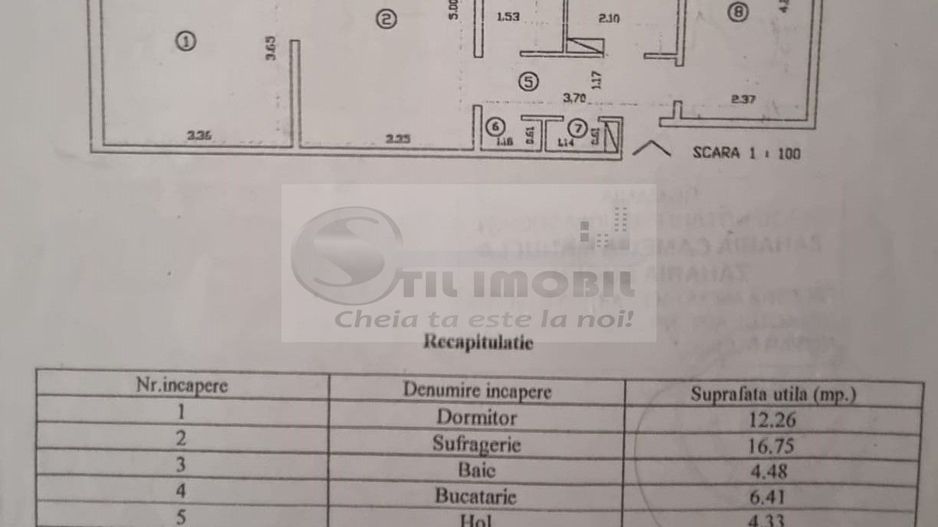 Apartament 3 Camere | 60 mp | Etaj 2 - Zonă Podu Ros - Poză 7