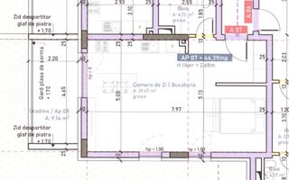 Bloc 2025 - Apartament cu Gradina - Finisat - Intre Lacuri - Schiță 7