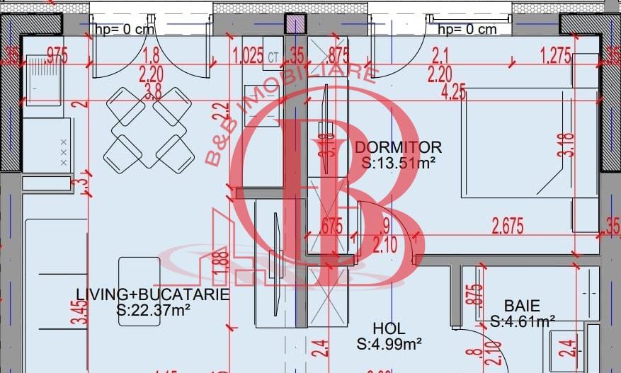 Oferta Lansare 2 camere bloc boutique  parcul Teilor - Schiță 6
