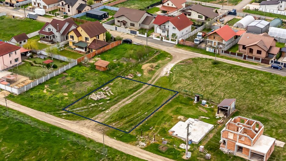 PRET NOU! Teren intravilan 748 mp - Sanleani, Arad - COMISION 0% - Poză 1