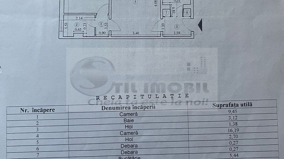 Apartament 2 camere, 42 mp–90.000 EURO - Poză 19
