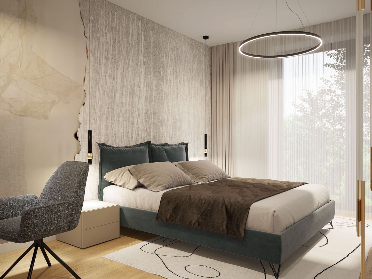 Apartament elegant Dorobanti cu terasa privata si design contemporan - Poză 17