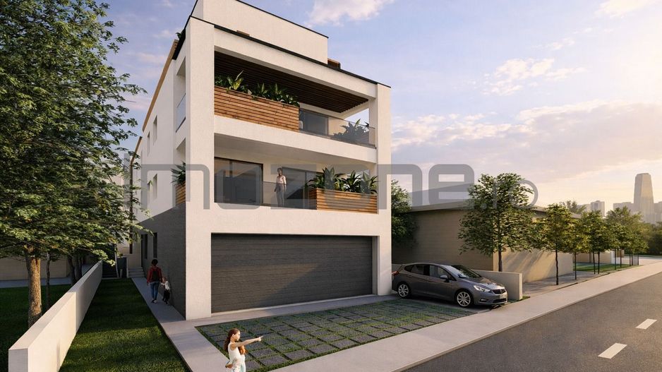 4 camere cu terasa de 22 mp, 3 bai, etaj 1/3, FINISAT MODERN,  COMISION 0% - Poză 4