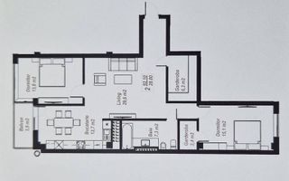 Vânzare, apartament, 2 camere,  Strada Basarabia, Ialoveni - Poză 4