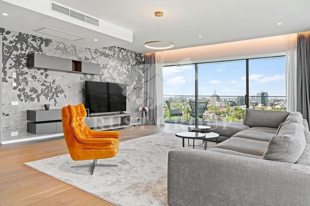 Apartament 4 camere One Floreasca | 222 mp | 4 bai | priveliste panoramica - Poză 8
