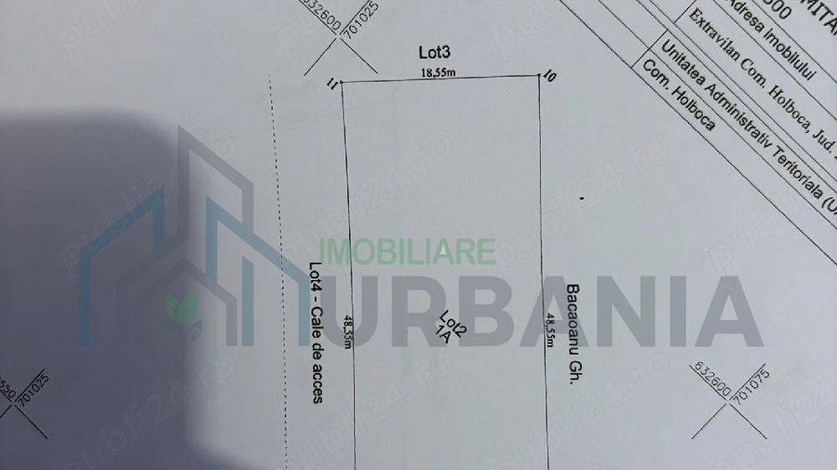 Teren intravilan 900 mp în Dancu, zona Lacul Chirița, cu drum de acces inclus - Poză 1
