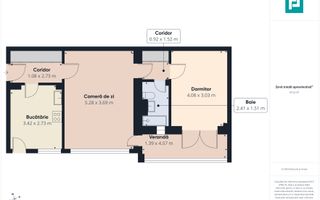 Apartament 2 camere-prima închiriere, ultracentral - Poză 17