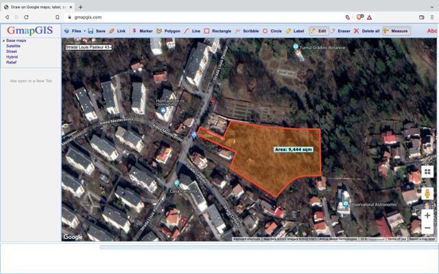 Teren intravilan 9.444 mp Cluj Napoca - Str. Louis Pasteur 43-49 - Poză 3