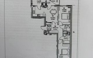 Vânzar, apartamnet 2 camere, str. Tudor Vladimirecu, Rîșcani - Poză 6