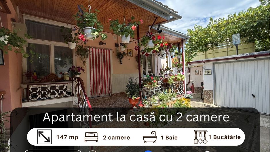 Apartament la casă de 2 camere, Medias - Poză 1