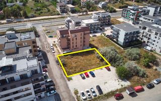 Teren intravilan cu proiect pensiune P+2 Mamaia Sat - Poză 3