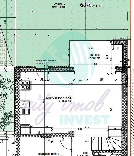 Apatament 2 camere cu gradina, Parcul Circului - Poză 4