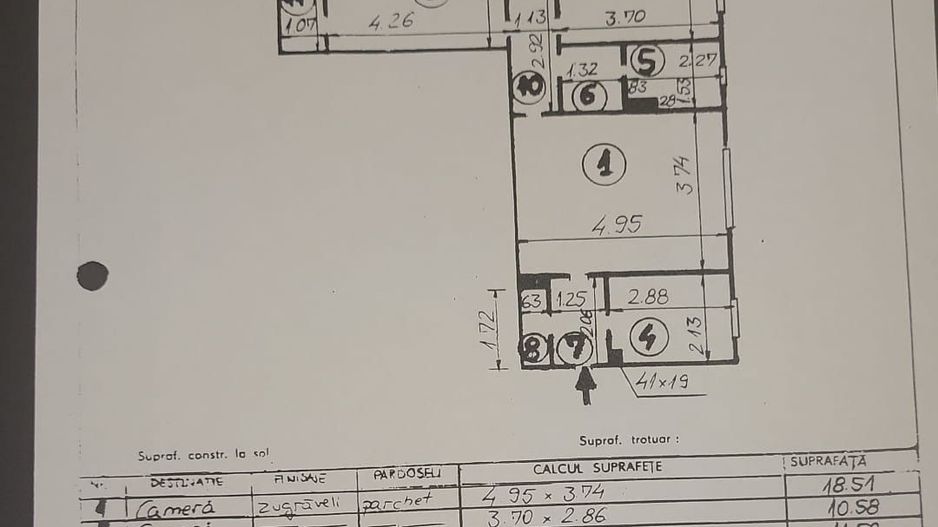 Apartament 3 camere Dr Taberei Hanul Drumetului - Poză 9