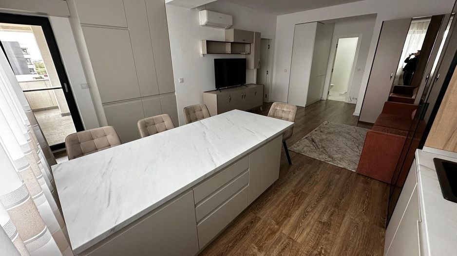 Apartament 2 camere lux decomadat cu loc de parcare Pipera Rond OMV - Poză 5