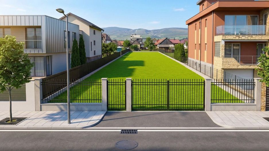Teren intravilan pentru construcție duplex, zona Lidl, Florești - Poză 2