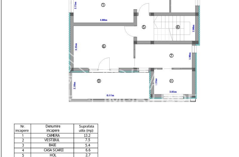 Casă individuală premium în Tocile | Arhitectură modernă | Materiale de calitate - Schiță 8