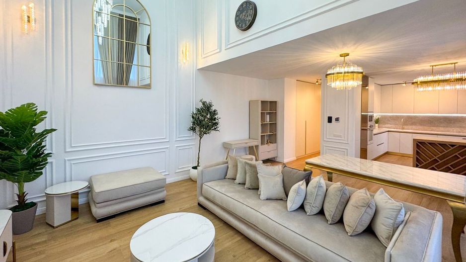 Chirie | Duplex 3 camere 120 mp | 2 Parcări | Terasa 100 mp | Aviației - Poză 1