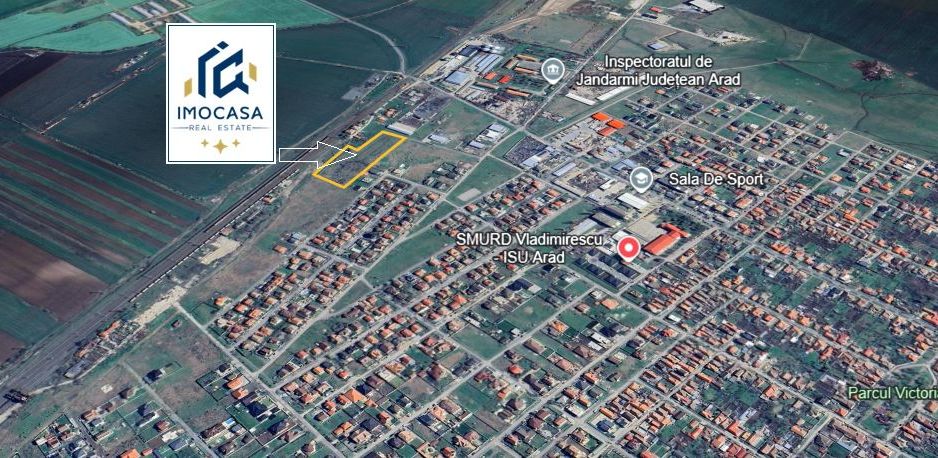 Investiție Teren de vanzare Intravilan 13.000 mp, Vladimirescu Arad - Poză 1
