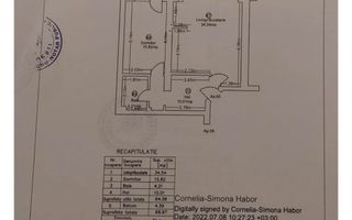 Apartament || 2 camere 69 mp || Pipera || Ivory Residence - Schiță 14