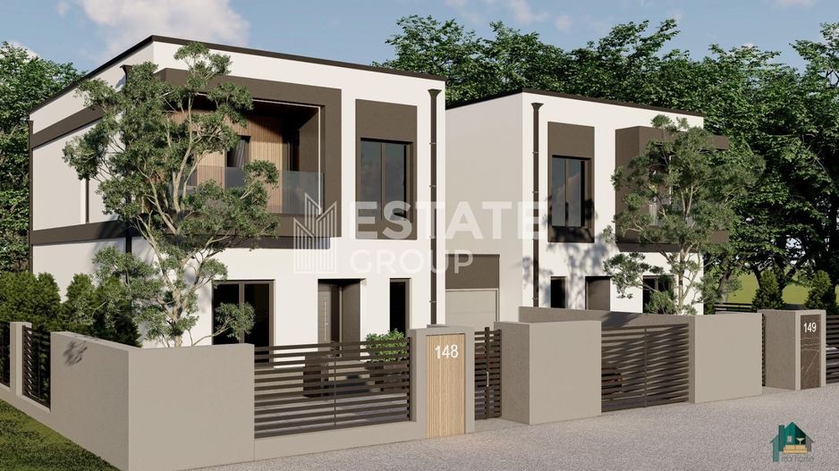 Duplex cu 5 camere despartit prin garaj in Mosnita Noua - Poză 1