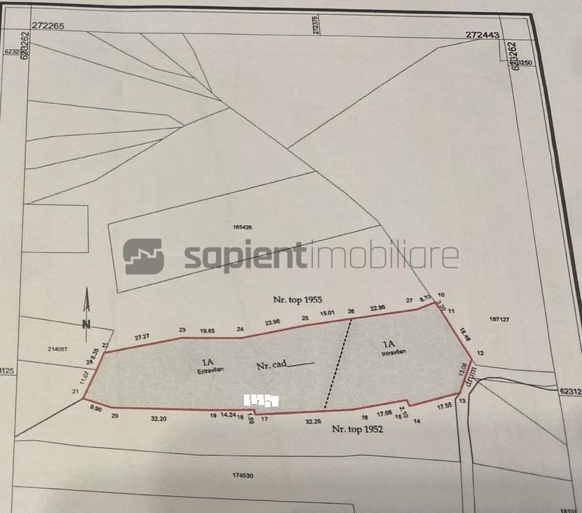 Teren mixt intravilan si extravilan,zona Podgoria - Poză 4