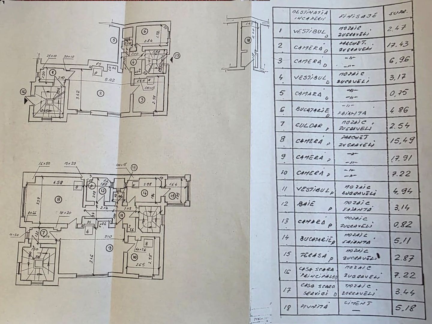 Vanzare Vila P+1 Doamna Ghica - Schiță 14