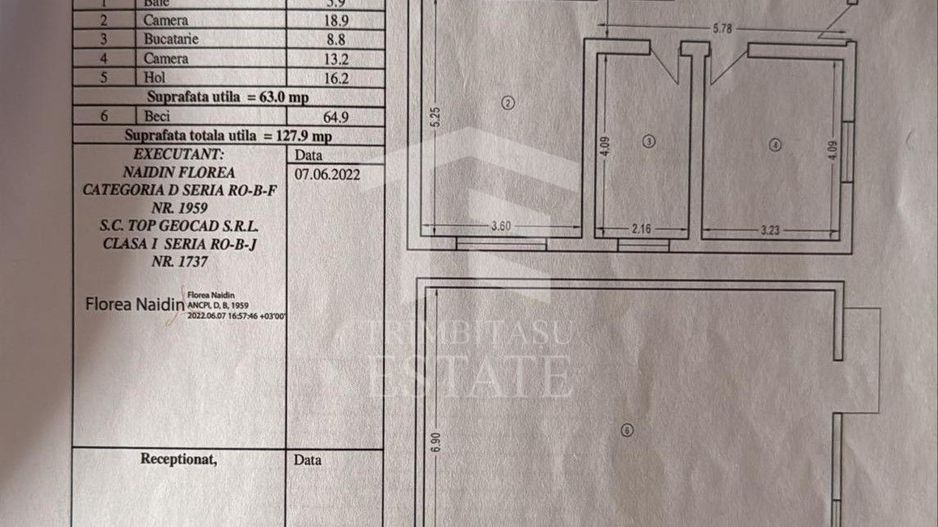 !!! Casa P+1 din BCA ideala pentru 2 familii – Medgidia!!! - Schiță 15