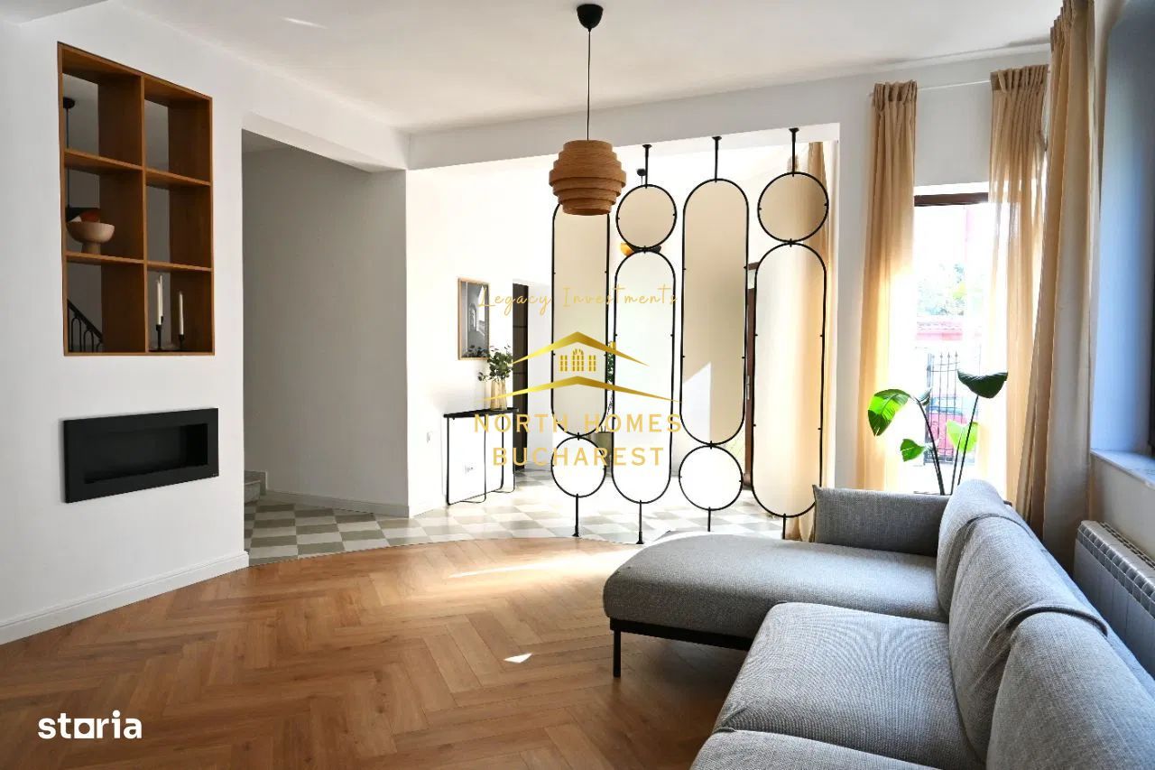 Ocazie! Vila 6 camere Aviatiei LUX 4 locuri de parcare! - Poză 1