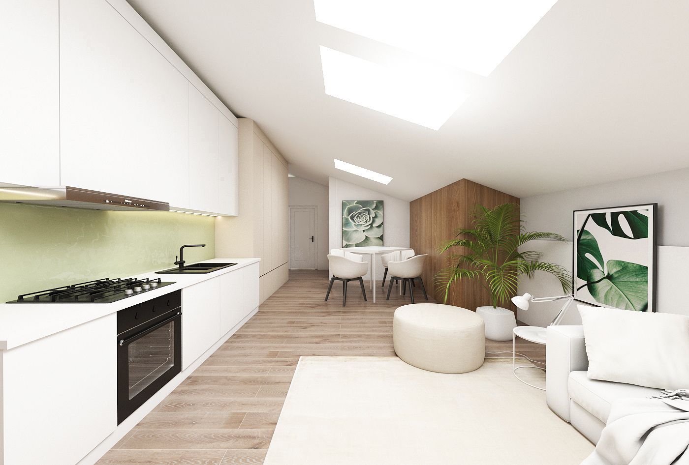 Mansarda -apartament 2 camere - Poză 5