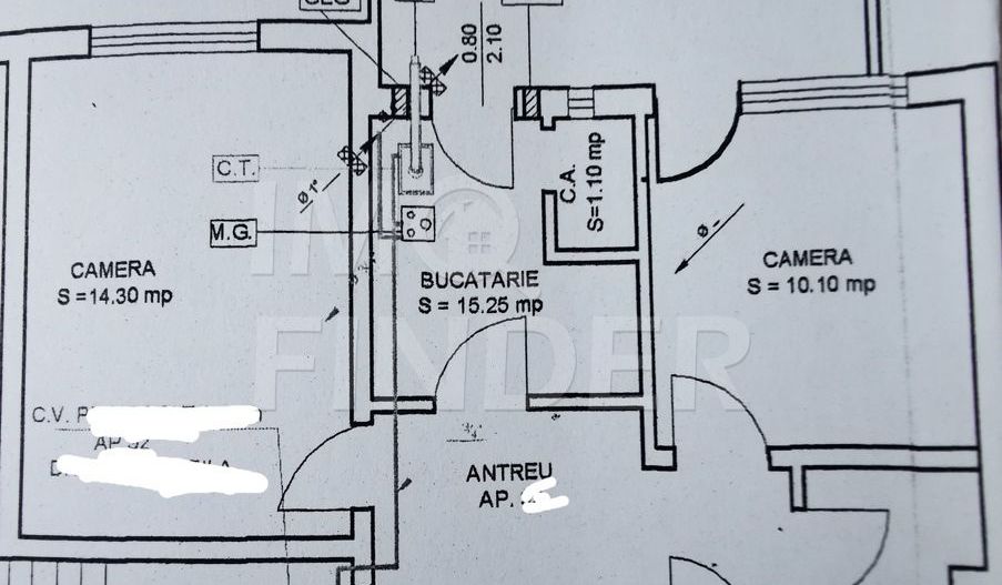 Apartament 2 camere decomandate, Manastur - Poză 6