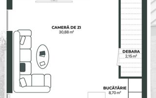 Casa premium cu 280 mp teren,  Ansamblu Rezidential Nou, Popesti, Cluj - Schiță 4