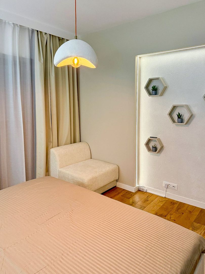 Apartament 2 camere lux – One Cotroceni Park – mobilat, parcare - Poză 9