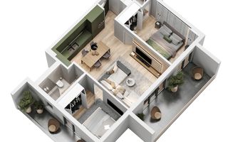 APARTAMENT 3 CAMERE | BLOC NOU | LANGA PARCUL TEI - Poză 10