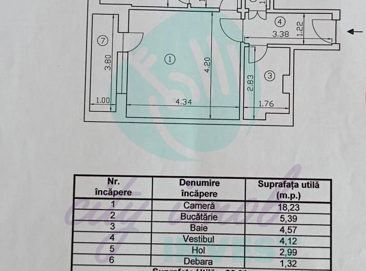 Garsonieră 40 mp | Unirii – Parlament | Investiție - Poză 9